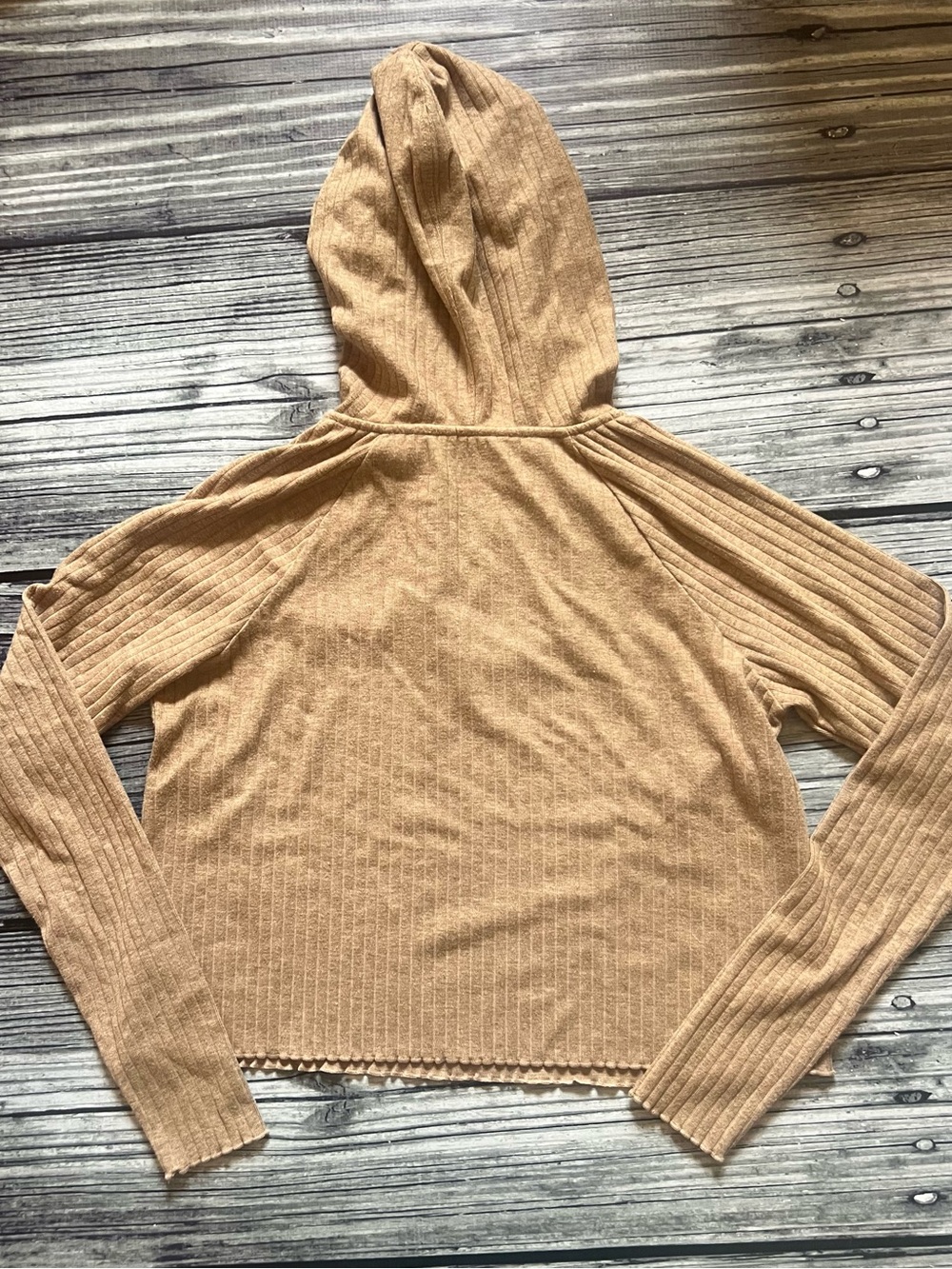 American Eagle Outfitters Cropped Sweater Lounge Hoodie - Picture 4 of 8